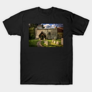 Church Of St Nicholas at Ibstone in Buckinghamshire T-Shirt